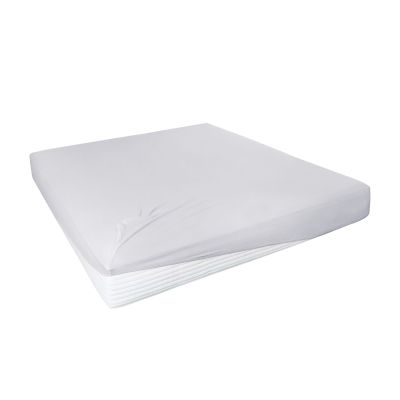 Spannbetttuch Boxspring hellgrau 95% Baumwolle 5% Elastan 100 x 200