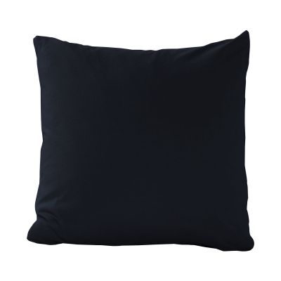 Kissenbezug schwarz 100% Baumwolle 40 x 40