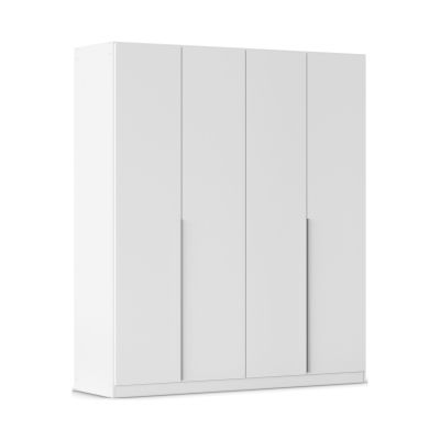 Drehtürenschrank 4-türig alpinweiß