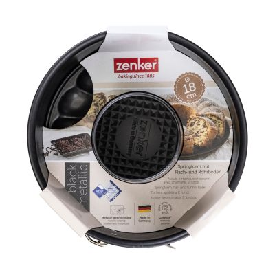 Verpackung der 18 cm Springform mit Produktbild und Infos