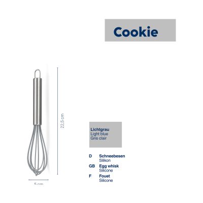 Verpackung des Schneebesens mit Produktabbildung und Produktinformationen