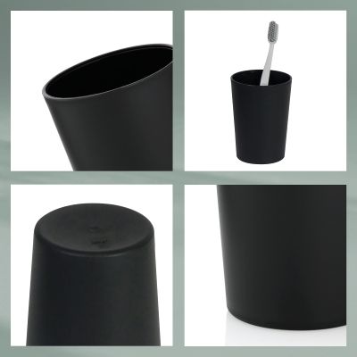 Becher Kela Marta Kunststoff schwarz 11,0cm 8,0cmØ