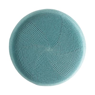 Sitzpouf in turquoise