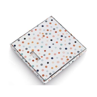 Weitere Produktansicht: Zeller Aufbewahrungsbox "Dots"; Farbe bunt; Material recycelter Karton; Maße ca. 33,5 × 33 × 32 cm.