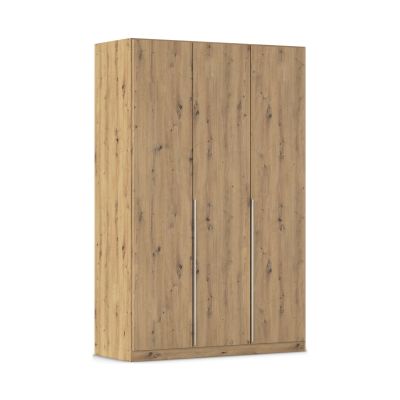 Drehtürenschrank 3-türig Dekor-Druck Eiche Artisan