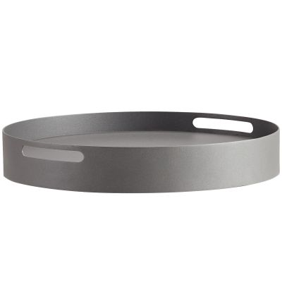 Tablett in Alu anthracite
