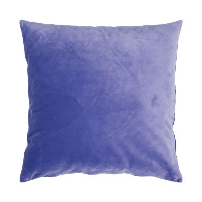 Kissenhülle Smooth in Violett, 50 × 50 cm, frontal freigestellt mit einfarbiger samtig wirkender Oberfläche.