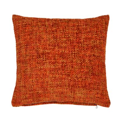 Kissenhülle Twist in Rust, B/H/L ca. 45x1x45 cm, in der Hauptansicht dargestellt.