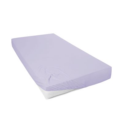 Spannbetttuch lavendel 100% Baumwolle 100 x 200