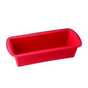 Rote Silikon Kastenform 24 cm von Dr Oetker