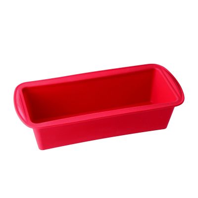 Rote Silikon Kastenform 24 cm von Dr Oetker
