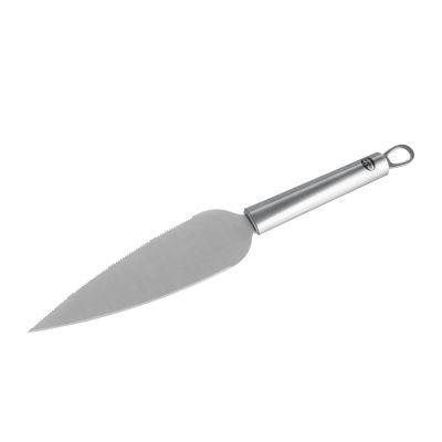 Tortenmesser aus Edelstahl mit gezahnter Klinge und Griff