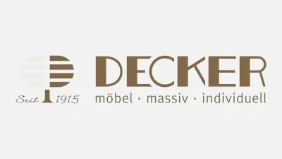 Decker Küchen Logo – hochwertige Küchenmanufaktur bei Möbel Gruber in Gaimersheim.