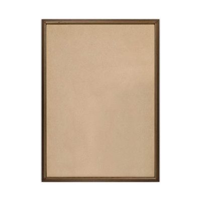 Rückansicht des Wandbilds „Knot“, 50 × 70 cm; sichtbar sind Rückwand und rückseitige Konstruktion.
