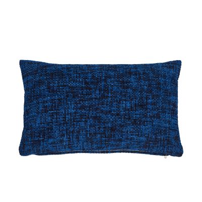 Kissenhülle Twist in Dark Blue, B/H/L ca. 40x1x60 cm, in der Hauptansicht dargestellt.