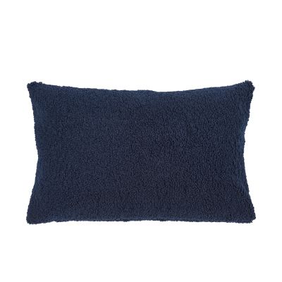 Kissenhülle Cloud in Dark Blue, B/H/L ca. 40x1x60 cm, in der Hauptansicht dargestellt.