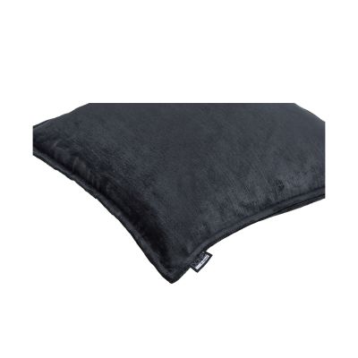 Kissenhülle Fame in Black, B/H/L ca. 60x1x60 cm, in einer dritten Ansicht dargestellt.