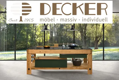 Decker Küche aus Massivholz bei Möbel Gruber