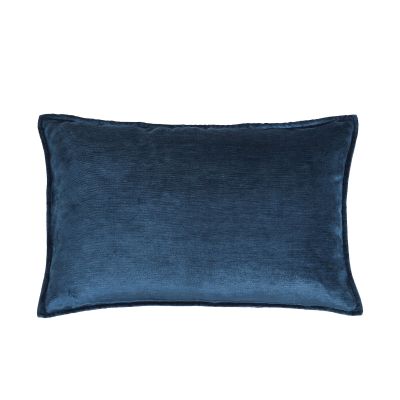 Kissenhülle Fame in Dark Blue, B/H/L ca. 40x1x60 cm, in der Hauptansicht dargestellt.