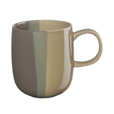 Henkelbecher der Serie Joy Cocoa, Farbe Mehrfarbig glänzend, freigestellt auf hellem Hintergrund.