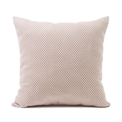 Quadratische Kissenhülle Modell Sven in Creme, ca. 40 × 40 cm.