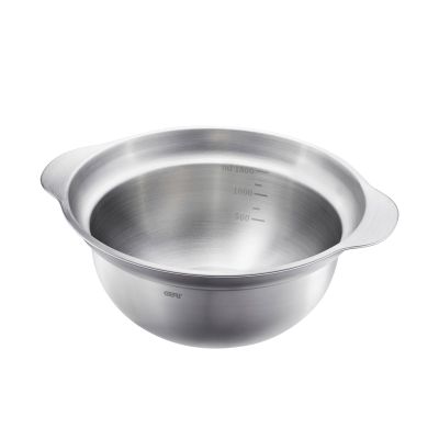 GEFU Edelstahlschüssel Premio in silber, Hauptansicht – Art.-Nr. 63810340