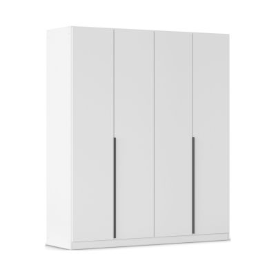 Drehtürenschrank 4-türig alpinweiß