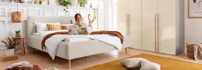 Möbel Gruber – Polsterbetten für Schlafzimmer (Betten)