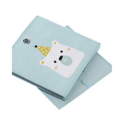 Zusätzliche Ansicht: Zeller Aufbewahrungsbox "Icebear"; Farbe mint; Material Vlies; Maße ca. 28 × 28 × 28 cm.