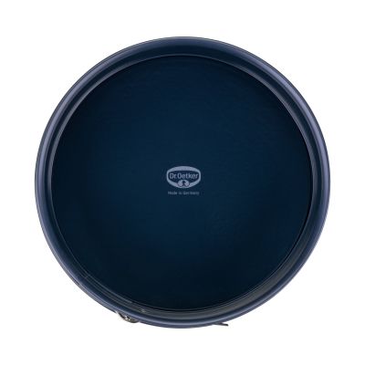 Emaille Servierboden der Springform 26 cm von Dr Oetker in Draufsicht