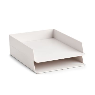 Zusätzliche Produktansicht: Zeller Dokumentenablage; Farbe grau; Material Kunststoff; Maße ca. 24 × 32,5 × 5 cm.