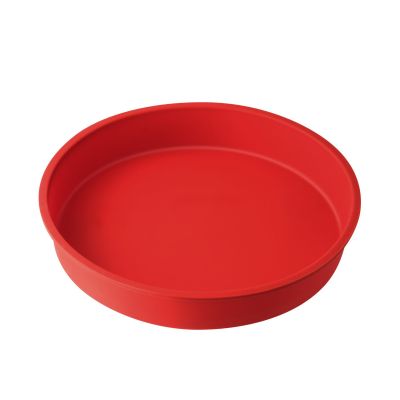 Runde Silikon Backform 26 cm in rot von Dr Oetker