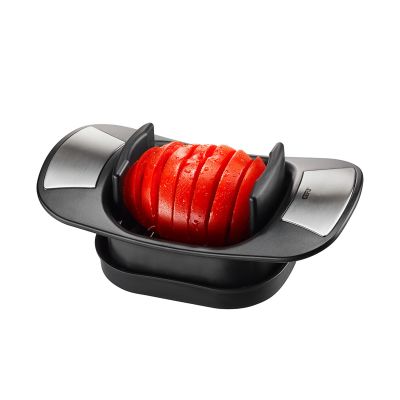 GEFU Scheibenschneider Caprese in schwarz/silber, Hauptansicht
