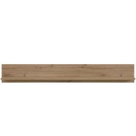Interliving 2110 Wandboard in Holzoptik mit durchgehender Rückwand und Ablageboden