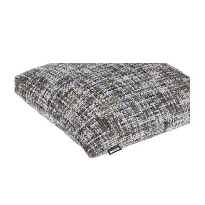 Kissenhülle Twist in Taupe, B/H/L ca. 40x1x60 cm, in einer dritten Ansicht dargestellt.