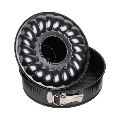 Springform 26 cm mit zusätzlichem Rohrboden für Gugelhupf